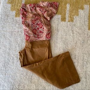 Madewell Wide-leg Crop Pants (sz25)